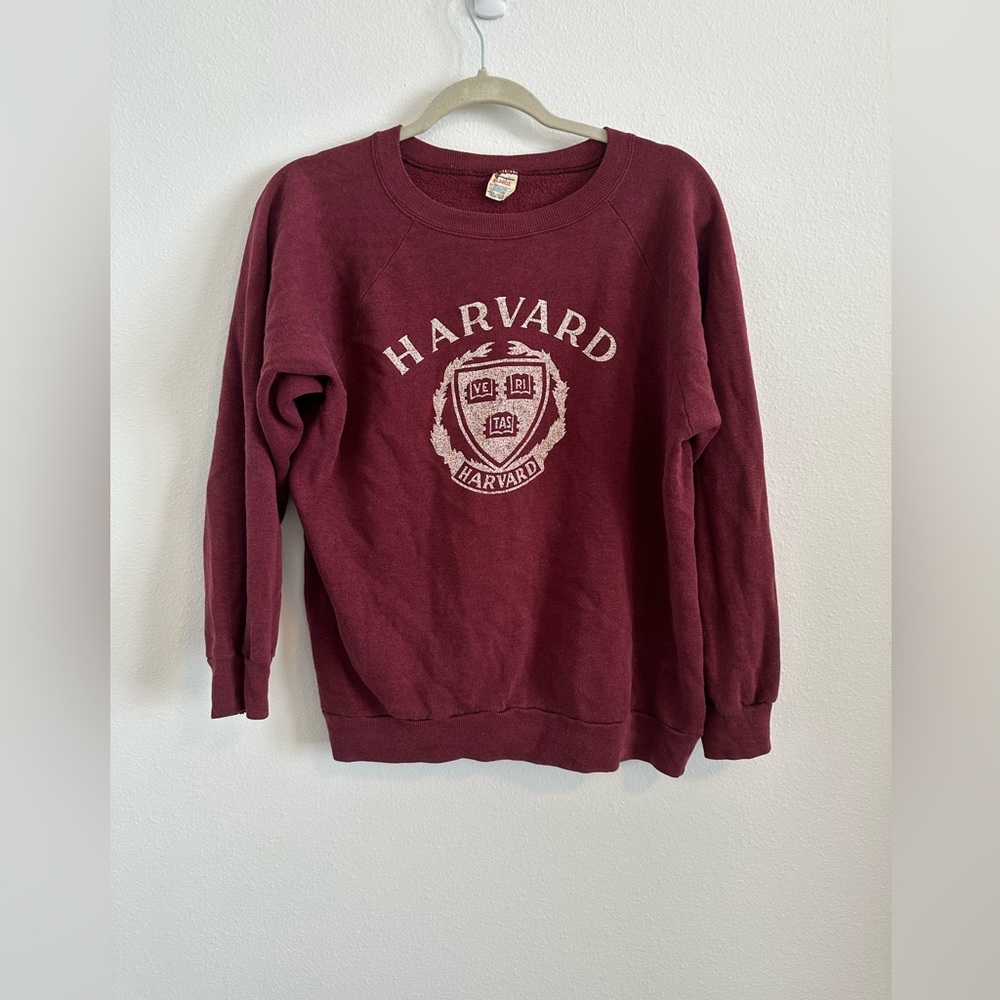 VTG Champion crew neck. Size XL but fits like a women’s S or fitted M. - Picture 1 of 2